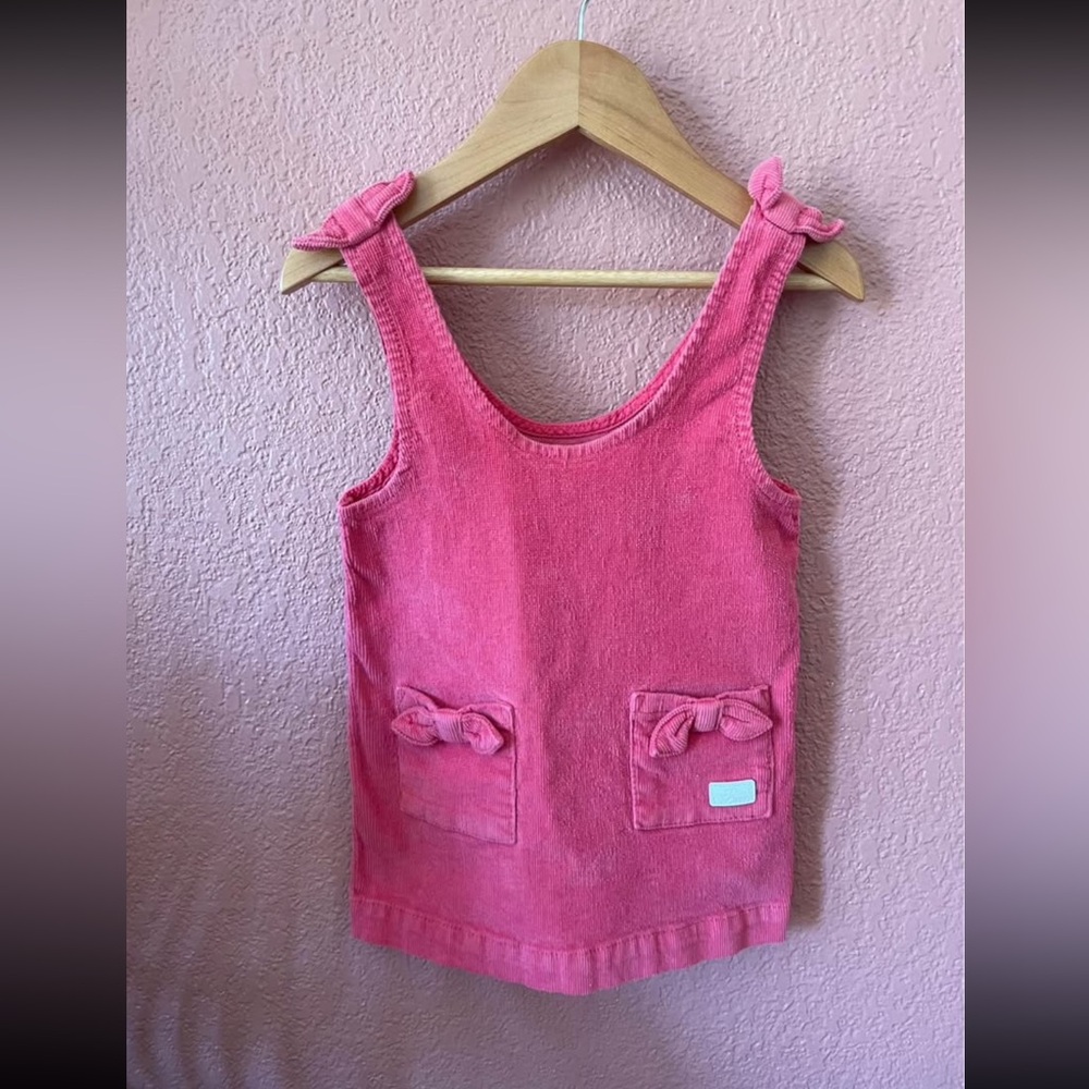 7 For All Mankind Pink Corduroy Toddler Jumper